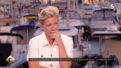 image de la news Anne-Elisabeth Lemoine (C à vous) mal à l’aise en plateau, Adèle Exarchopoulos fait des révélations