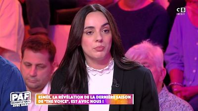 image de la news "Je ne trouvais pas de solution pour aller mieux", Esmée (The Voice), raconte sa descente aux enfers sur le plateau de Touche pas à mon Poste