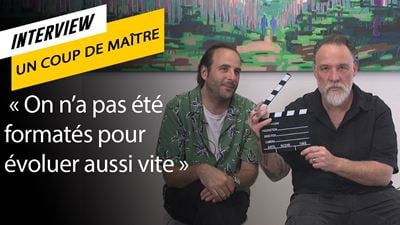 Amitié, peinture et NFT au cinéma : Vincent Macaigne et Bouli Lanners nous racontent Un coup de maître