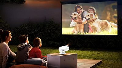 image de la news Tous vos films et séries en grand avec ce vidéoprojecteur connecté à prix mini