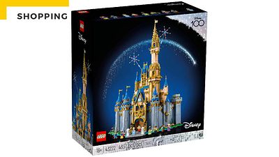 image de la news Disney : célébrez les 100 ans du studio avec son château mythique en LEGO !