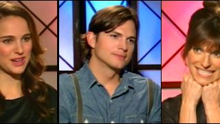 image de la news Natalie Portman & Ashton Kutcher au micro ! 