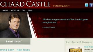 Richard "Castle" lance son site Internet