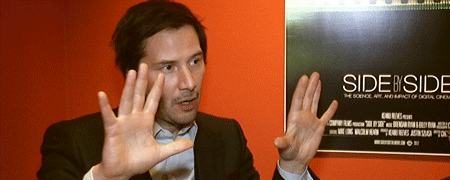 image de la news Festival de Berlin 2012 : au micro, Keanu Reeves juge la 3D [VIDEO]