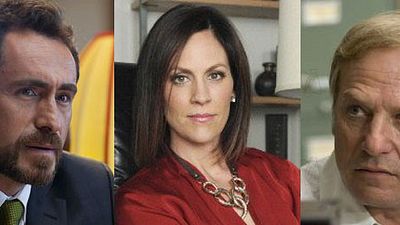 image de la news Demian Bichir, Annabeth Gish et Ted Levine sur les rives de "The Bridge"