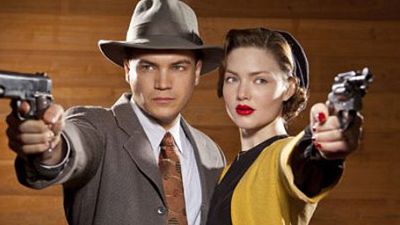 image de la news Les premières photos de la mini-série "Bonnie and Clyde"