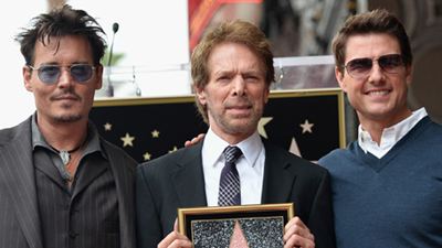 Johnny Depp & Tom Cruise honorent Jerry Bruckheimer sur le Walk of Fame !