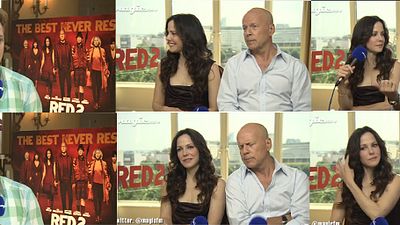 image de la news Quand Bruce Willis mène la vie dure à un journaliste... [VIDEO]