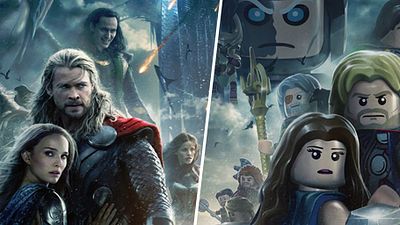 image de la news "Thor 2" : l'affiche en version... LEGO !