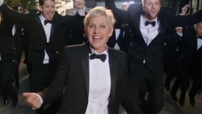 image de la news Oscars 2014 : Ellen DeGeneres fait la promo avec un lip-dub ! [VIDEO]