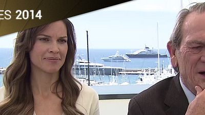 image de la news Cannes 2014 : Homesman vu par Tommy Lee Jones et Hilary Swank