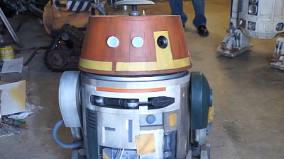 image de la news Star Wars Rebels : le droïde Chopper créé "pour de vrai" !