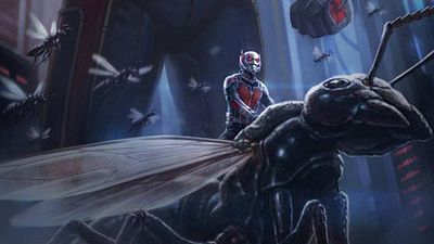 image de la news Comic-Con 2014 : Ant-Man chevauche une fourmi sur la première affiche