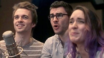 Cyprien, Natoo et Squeezie : le doublage de Bob l’éponge - le film !