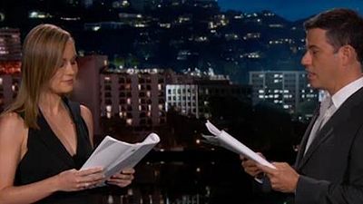 image de la news Le film sur les émoticônes fait réagir Brie Larson et Jimmy Kimmel