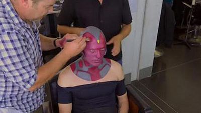 image de la news Avengers: L'ère d'Ultron - Le maquillage de Paul Bettany pour devenir Vision