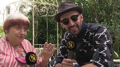 image de la news Cannes 2017 : Rencontre complice entre Agnès Varda et JR pour Visages Villages