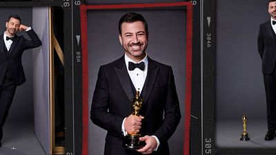 image de la news Oscars 2018 : Jimmy Kimmel prend la pose sur l'affiche de la 90e édition