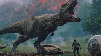 image de la news Jurassic World 2 : un nouveau dinosaure terrifie Chris Pratt dans la dernière bande-annonce  