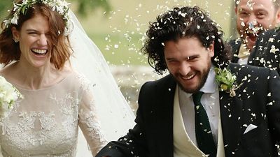 image de la news Game of Thrones : Kit Harington et Rose Leslie se sont mariés [PHOTOS]