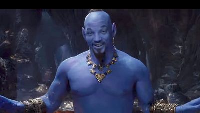 image de la news Aladdin : découvrez Will Smith en Génie bleu dans le nouveau teaser !