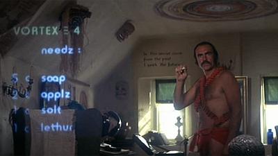 image de la news Sean Connery : il a joué 007 mais aussi... un homme en slip rouge dans un futur post-apocalyptique !