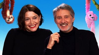 image de la news Les Croods 2 : Emma et Antoine de Caunes racontent leurs souvenirs de cinéma en famille