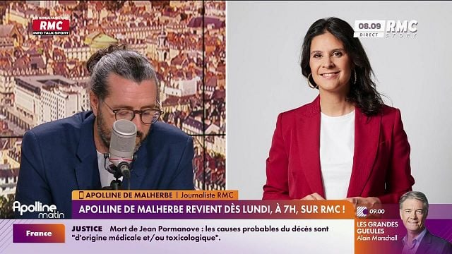 image de la news Intervention surprise d'Apolline de Malherbe sur RMC : "personnalités loin du politiquement correct", changement d'horaire... elle tease toutes les nouveautés de la matinale