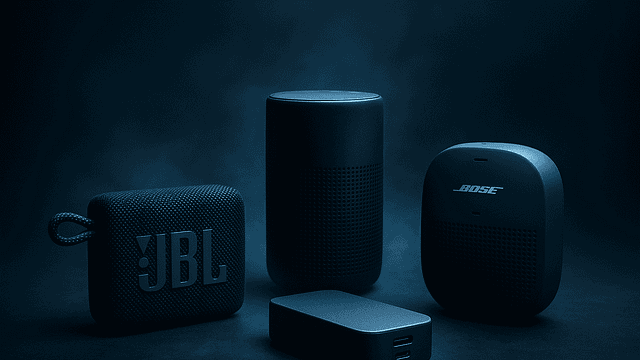 image de la news 5 enceintes Bluetooth compactes : portez votre musique partout avec JBL et Bose