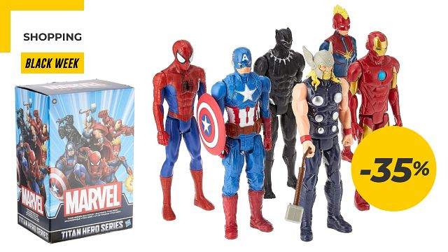 image de la news Black Friday : les plus célèbres Avengers à -35%, c'est par ici !