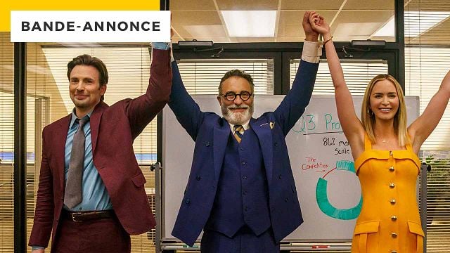 image de la news Bande-annonce Netflix : Emily Blunt et Chris Evans dans un film déjanté à la Painkiller