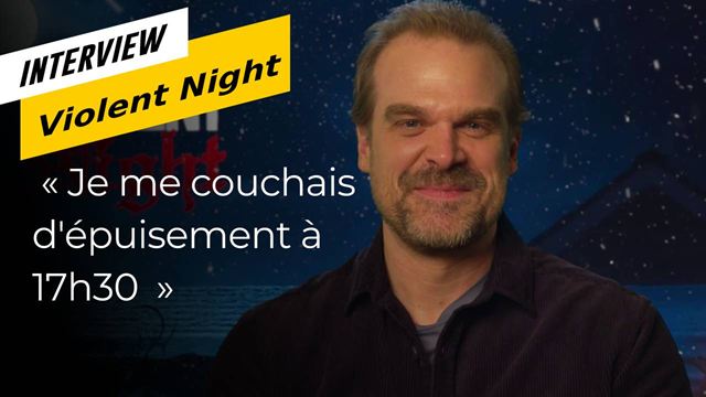 "Je me couchais à 17h30 d'épuisement" : David Harbour sur son entraînement physique pour Violent Night