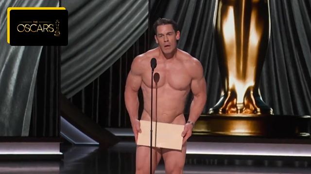 "Les costumes... c'est important" : John Cena débarque nu aux Oscars !