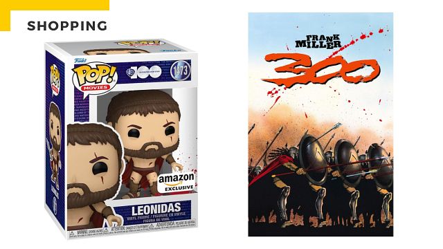image de la news 300 : découvrez (et commandez) la nouvelle édition du comics et la figurine de Leonidas !