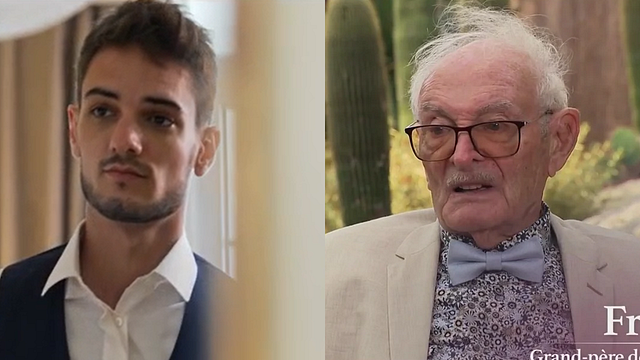image de la news "Tellement mignon", "J'adore"... Le grand-père de Loïc (Mariés au premier regard) séduit les internautes...