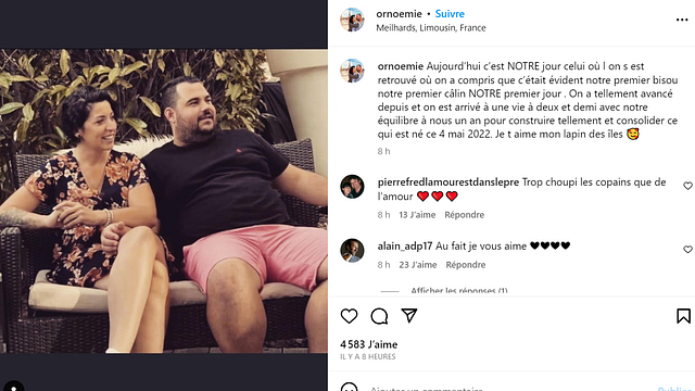 image de la news “Une vie à deux et demi” : qu’a voulu dire Noémie (L’amour est dans le pré 17) dans son message sur Instagram ?