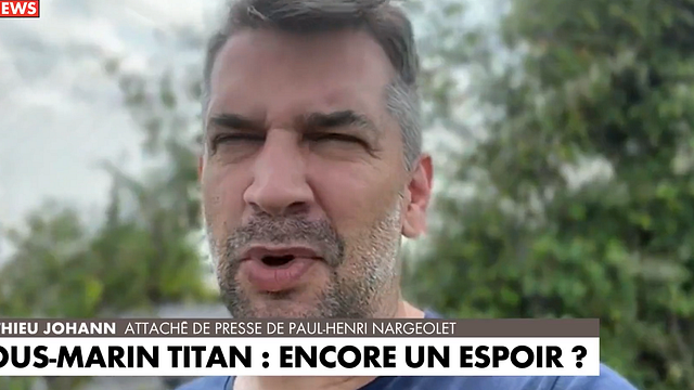 image de la news Sous-marin disparu près du Titanic : "Ne m’en voulez pas de vous pleurer", l'hommage émouvant de Mathieu Johann, proche de Paul-Henri Nargeolet