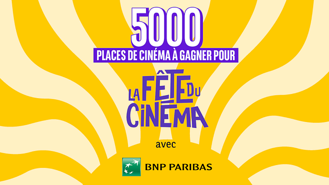image de la news BNP Paribas, partenaire de La Fête du Cinéma : une 39e édition placée sous le signe de la solidarité