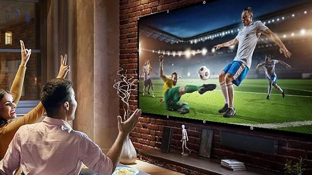 image de la news Écran de projection portable n°1 des ventes Amazon : une surface de 120 pouces pour votre vidéoprojecteur