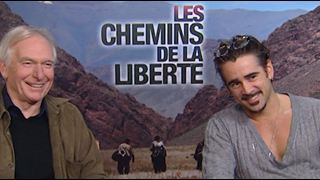 "Les Chemins de la liberté" : rencontre avec Peter Weir, Colin Farrell, Ed Harris...