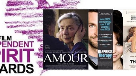 Independent Spirit Awards 2013 : "Amour" et "Happiness Therapy" dominent !