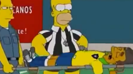 image de la news La blessure de Neymar ? Les Simpson l'avaient prédite !