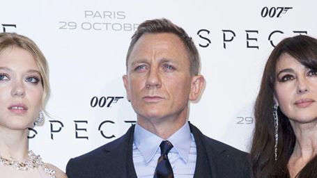 007 Spectre : Daniel Craig et Léa Seydoux au top de la séduction aux avant-premières française et londonienne