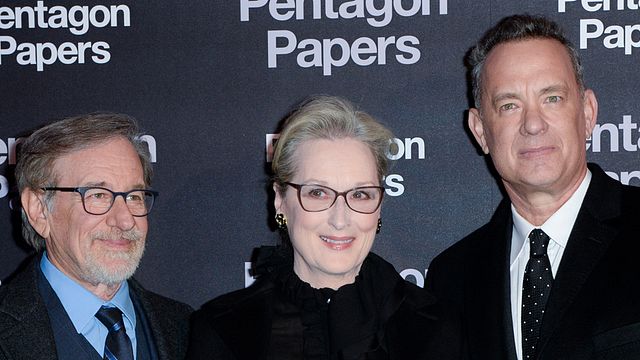 image de la news Avant-première Pentagon Papers : Steven Spielberg, Meryl Streep et Tom Hanks ont fait vibrer Paris  