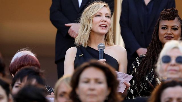 image de la news Cannes 2018 : le discours engagé de Cate Blanchett sur les marches du palais