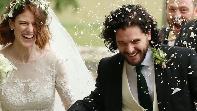 image de la news Game of Thrones : Kit Harington et Rose Leslie se sont mariés [PHOTOS]
