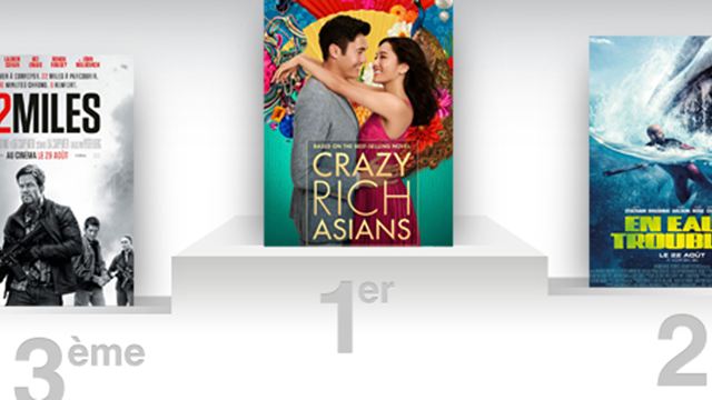 Box-office US : Crazy Rich Asians crée la surprise en détrônant le mégalodon !