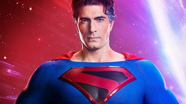 image de la news Superman dans Arrow : Brandon Routh et Tyler Hoechlin en costume sur le tournage du cross-over