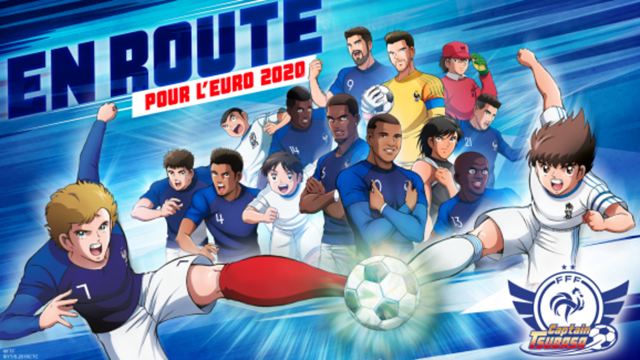 Equipe de France : Captain Tsubasa (Olive et Tom) soutient les Bleus