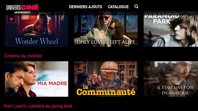 image de la news Streaming : UniversCiné lance sa plateforme avec des films de Coppola, Scorsese, Jarmusch...